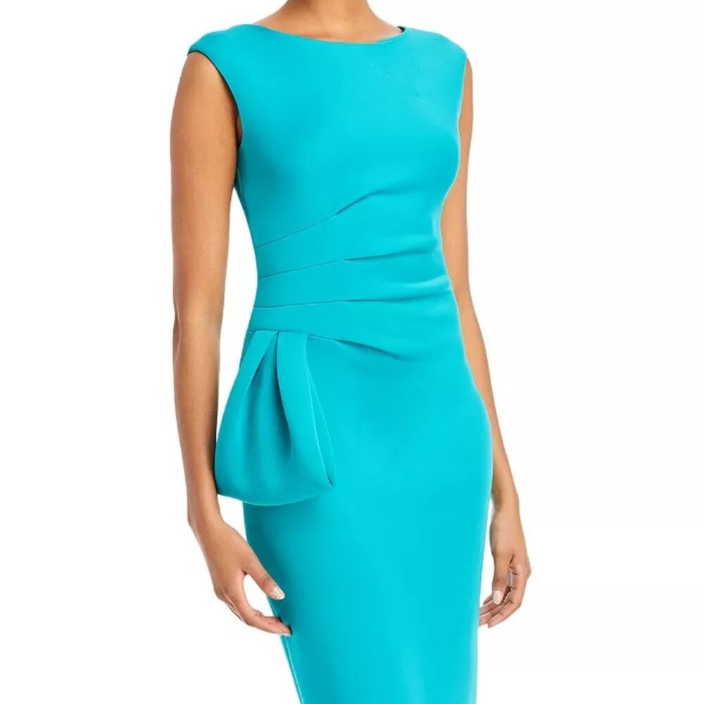 NWT Eliza J Side Ruffle Sleeveless Dress